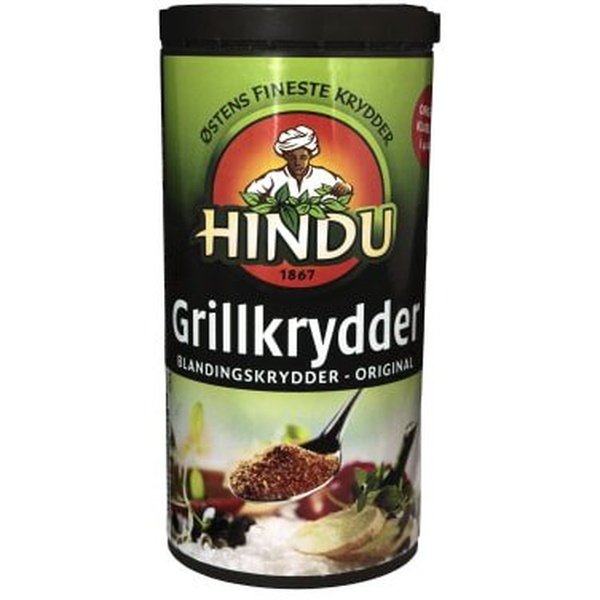 Hindu Grillkrydder (Grill / bbq spice mix) 160 grams Norwegian Foodstore