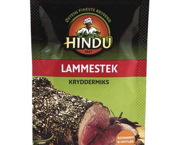 Hindu Lamb roast spicemix 30 grams (Lammestek) Norwegian Foodstore