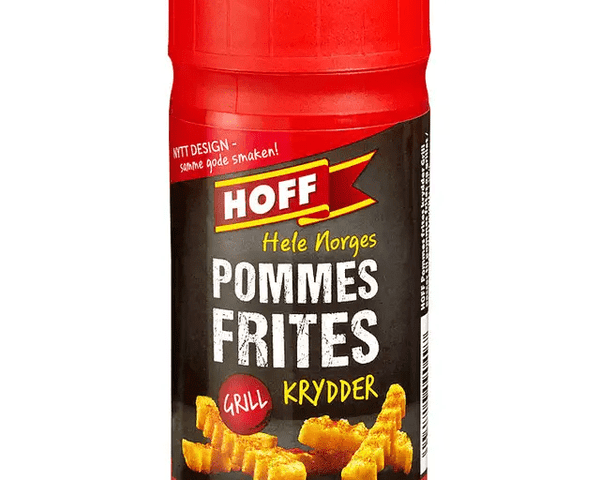 Hoff Pommes Frites Spices (Hoffs Pommes Frites Krydder) 130 grams Norwegian Foodstore