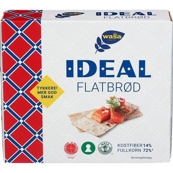 Ideal flatbread 190 grams (flatbrød) Norwegian Foodstore
