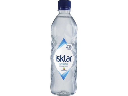 Isklar 0.5 liter still water Norwegian Foodstore