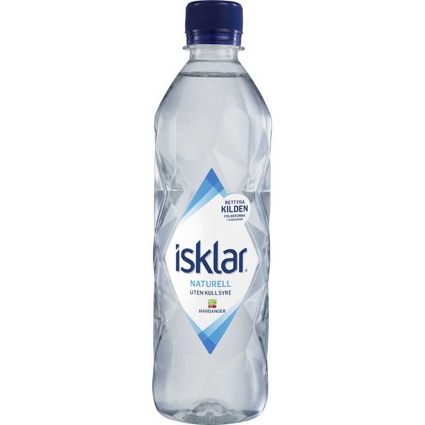 Isklar 0.5 liter still water Norwegian Foodstore