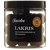 Licorice with milk chocolate & licorice powder 150g (Lakris m/lakrispulver) Norwegian Foodstore