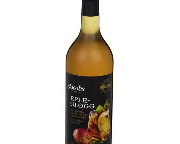 Jacobs utvalgte Apple mulled wine Non-Alcoholic (Eple gløgg) 0.75 litre Norwegian Foodstore