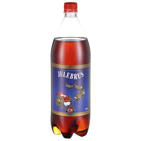 CB Christmas Soda 1,5L (Julebrus) Norwegian Foodstore