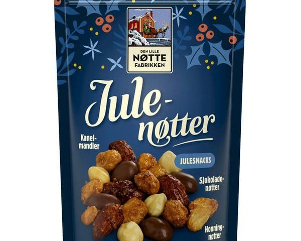 Den Lille Nøttefabrikken Christmas Nuts (Julenøtter) 180 grams Norwegian Foodstore