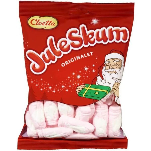 Cloetta Christmas Foam (Juleskum) 200 grams Norwegian Foodstore