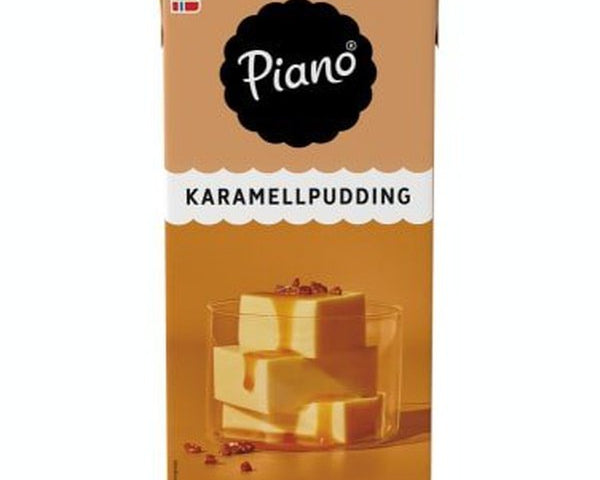 Piano Caramel Pudding (karamellpudding) 1 liter Norwegian Foodstore