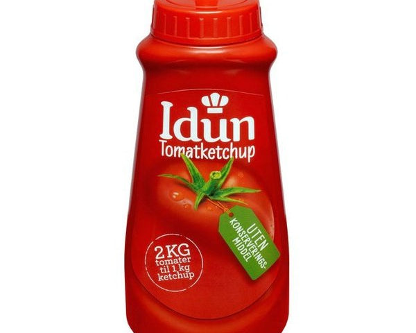 Idun Tomatketchup 530 gram Norwegian Foodstore