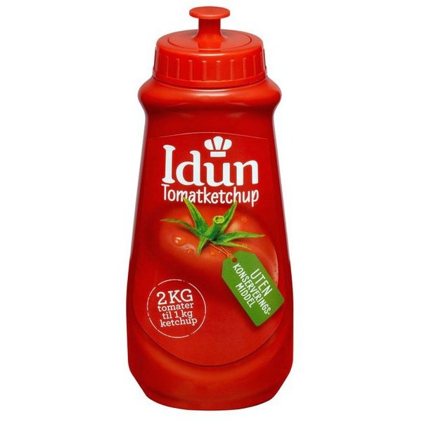 Idun Tomatketchup 530 gram Norwegian Foodstore
