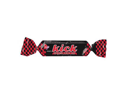 Malaco kick salt liquorice 23 grams (Lakris) Norwegian Foodstore