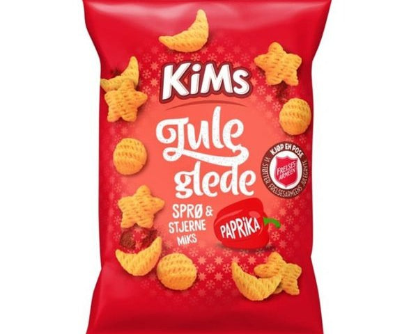 Kims Christmas Joy (Juleglede) Paprika 180 grams Norwegian Foodstore
