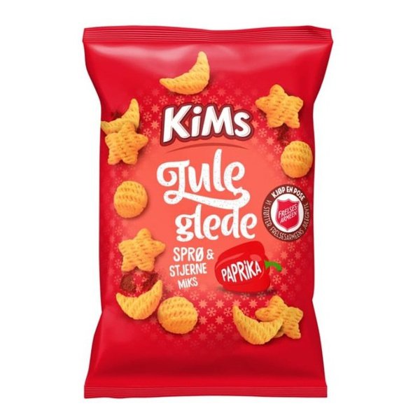 Kims Christmas Joy (Juleglede) Paprika 180 grams Norwegian Foodstore