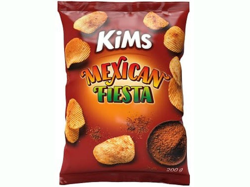 Kims potatochips mexican fiesta 200 gram Norwegian Foodstore