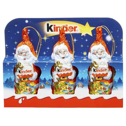 Kinder santa 3x15g (Kinder julenisse) Norwegian Foodstore