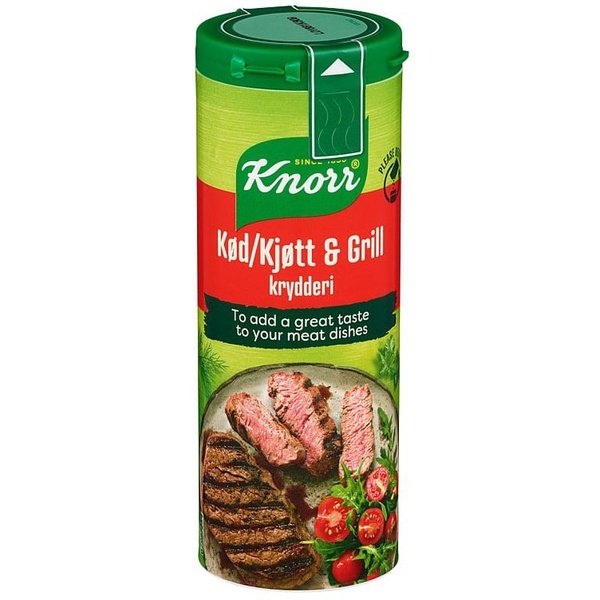 Knorr grill and meat spice mix 90 grams Norwegian Foodstore