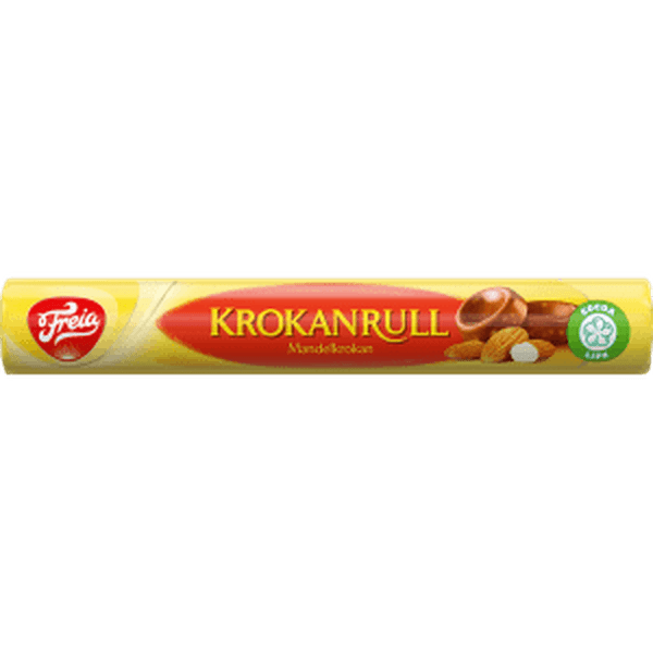 Freia Krokanrull milk chocolate 71 gram Norwegian Foodstore