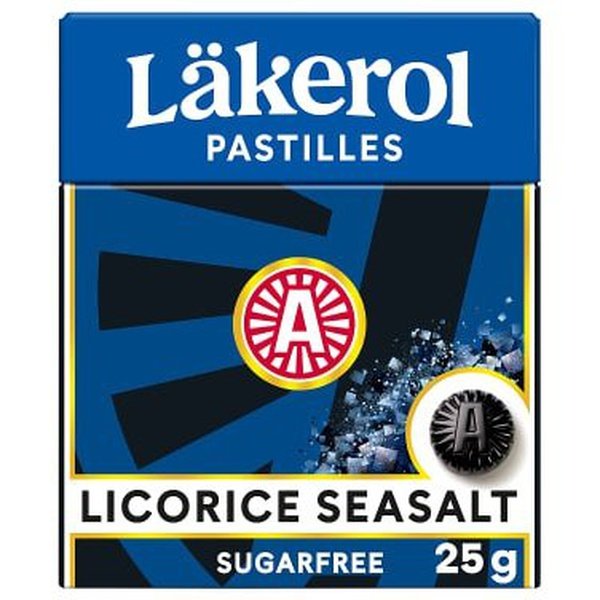 Läckerol Classic Licorice Seasalt 25 grams Norwegian Foodstore