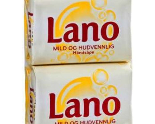 Lano Bar of soap for hands 2-pack (Såpestykke  håndsåpe) Norwegian Foodstore