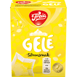 Freia Lemon Jelly powder (Sitron Gele pulver) 125 gram Norwegian Foodstore