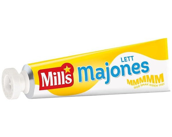Mills light mayonnaise 170 gram (Lett majones) Norwegian Foodstore