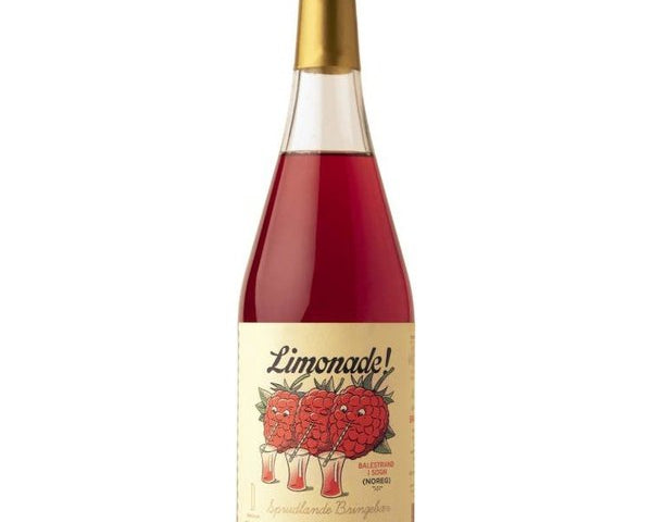 Balholm Raspberries w/Currants limonade Non alcoholic (Bringebær m/Rips) 0,75 liter Norwegian Foodstore