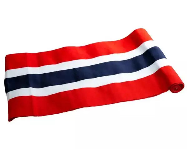 Løper (Table runner) Norwegian flag Norwegian Foodstore