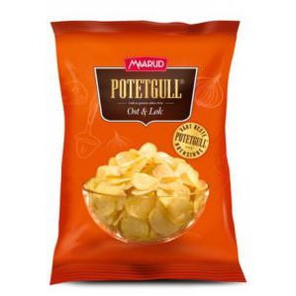 Maarud Potatochips cheese & onion 200 grams Norwegian Foodstore