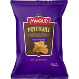Maarud potatochips salt & pepper chips 250 gram (Potetgull) Norwegian Foodstore