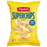 Maarud Superchips potatochips salt 140 gram Norwegian Foodstore