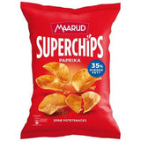 Maarud Superchips potatochips paprika 140 gram Norwegian Foodstore