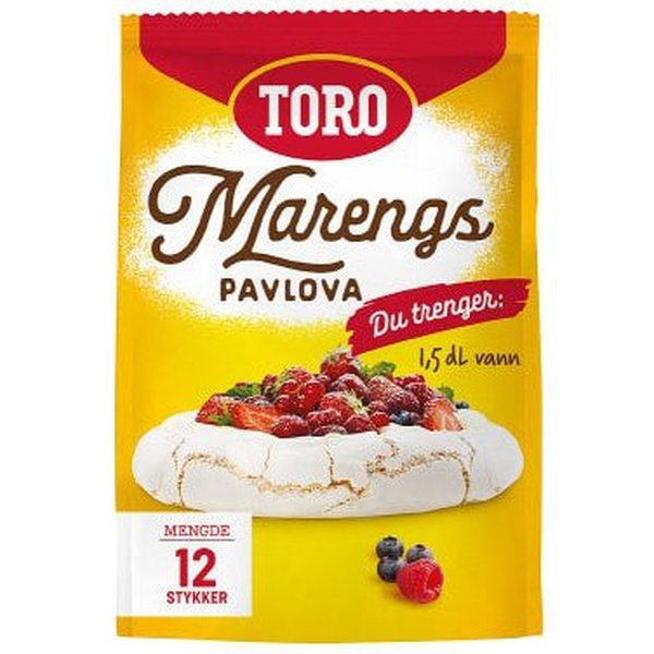 Toro Pavlova mix (marengs) 299 grams Norwegian Foodstore