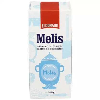 Eldorado Powdered Sugar (melis) 500 grams Norwegian Foodstore