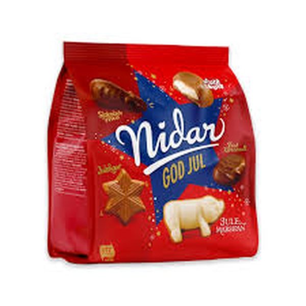 Nidar Christmas Favorites (Jule favoritter) 340 grams Norwegian Foodstore