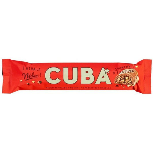 Cuba chocolate bar (sjokolade) 37 grams Norwegian Foodstore