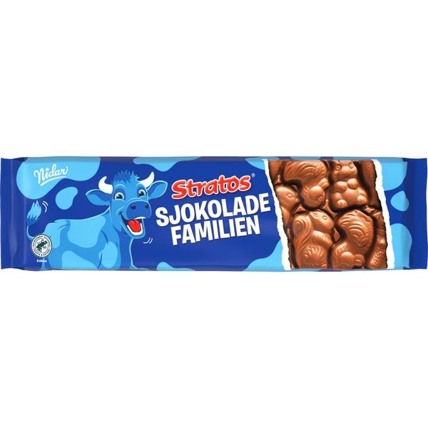 Stratos chocolate familiy 160 gram (Sjokoladefamilien) Norwegian Foodstore