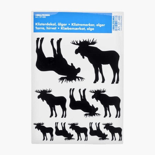 Stickers Moose Elk (Elg klistremerker) Norwegian Foodstore