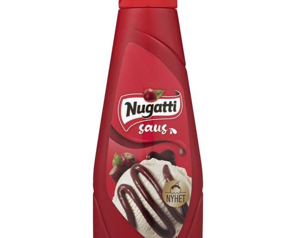 Nugatti ice cream sauce (Nugattisaus) 300 grams Norwegian Foodstore