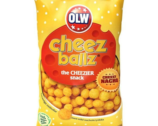 OLW Cheez Balls 160g Norwegian Foodstore