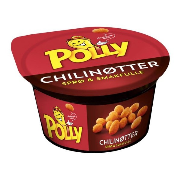 Polly Chilinuts 70 gram (Chilinøtter) Norwegian Foodstore
