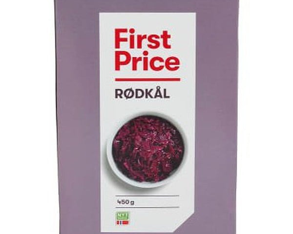 First Price Red cabbage 450 gram (Rødkål) Norwegian Foodstore