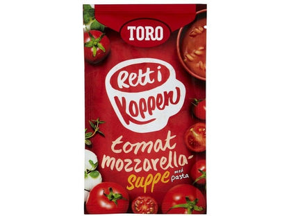 Toro Tomatsuppe M/ Mozzarella 26grams Rett i Koppen (instant soup) Norwegian Foodstore