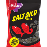 Malaco Salt sild liquorice 100 grams Norwegian Foodstore