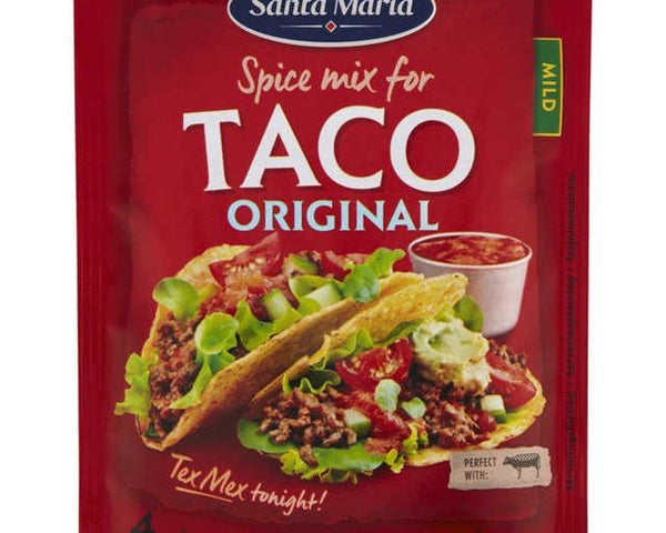 Santa Maria Taco Spice Mix 28 grams Norwegian Foodstore
