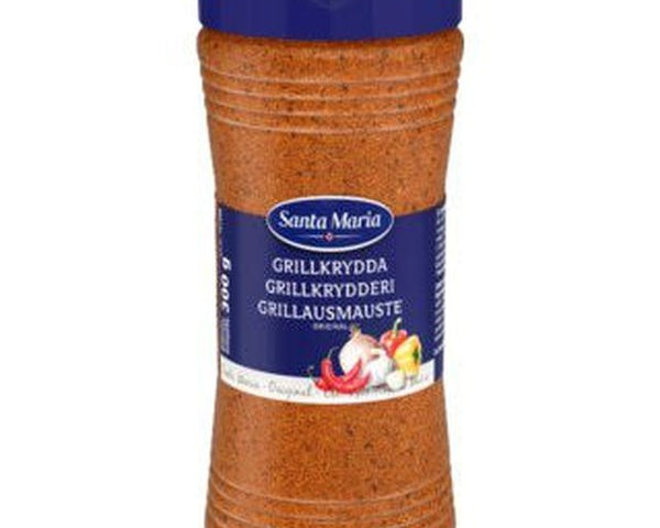 Santa Maria Grill Spicemix (grillkrydder) 300 gram Norwegian Foodstore