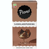 Piano Chocolate pudding (Sjokoladepudding) 500ml Norwegian Foodstore