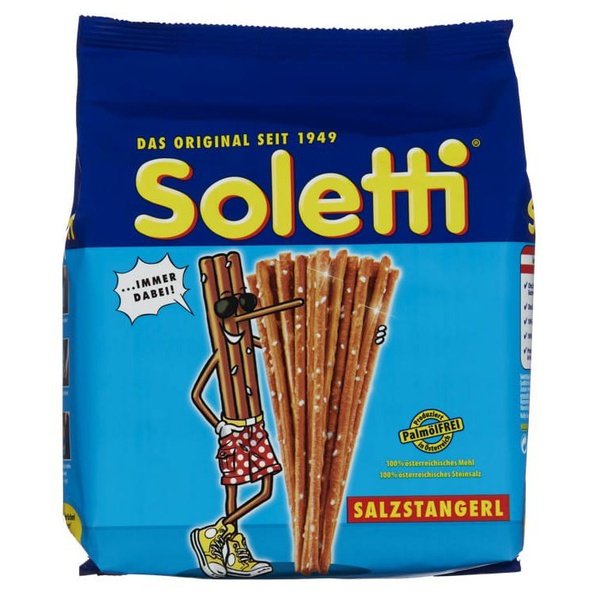 Soletti Salty sticks (saltstenger) 250 grams Norwegian Foodstore