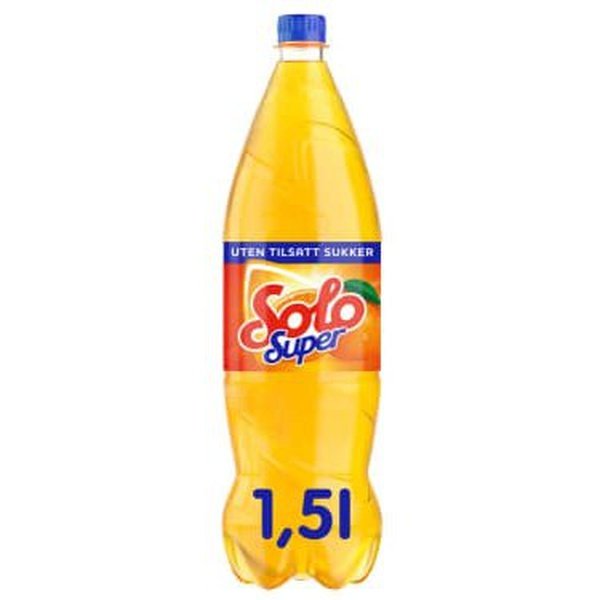 Solo Super soda 1,5 Liter Norwegian Foodstore