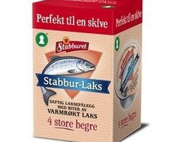 Stabburet Salmon Spread (laksepålegg) 4x40 grams Norwegian Foodstore