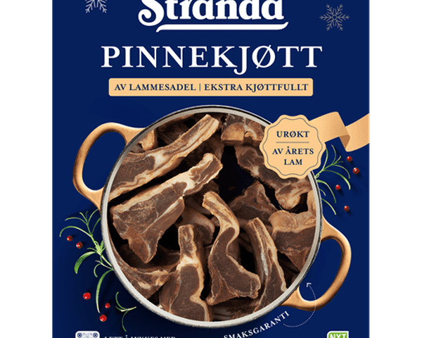Stranda Pinnekjøtt of lamb saddle salted / non-smoked cured lamb ca 1,5 kg (+/- 150 gram) Norwegian Foodstore